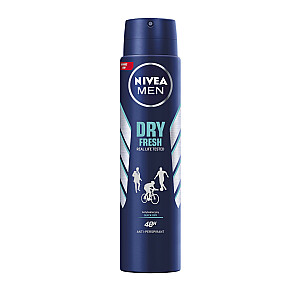 NIVEA Men Dry Fresh izsmidzināms-pretsviedru līdzeklis 48h 250ml
