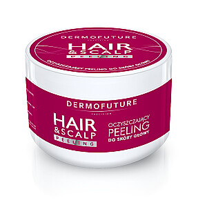 DERMOFUTURE Hair&amp;Scalp Peeling valomasis galvos odos šveitimas 300ml