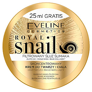 EVELINE Royal Snail koncentrēts barojošs un atjaunojošs krēms sejai un ķermenim 200ml
