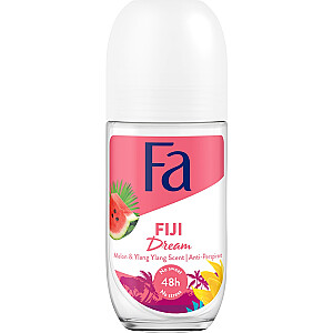 FA Island Vibes Fiji Dream Antiperspirant Roll-on pretsviedru līdzeklis ar arbūza, ilang-ilang aromātu, 50 ml