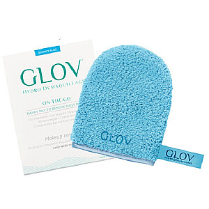 Перчатка для снятия макияжа GLOV On-The-Go Bouncy Blue, перчатка для снятия макияжа