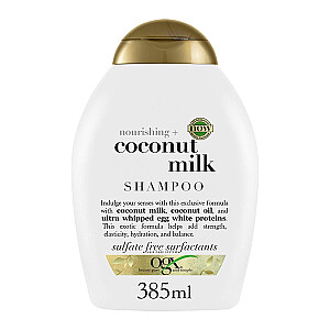 OGX Coconut Milk Shampoo питательный шампунь с кокосовым молоком 385мл
