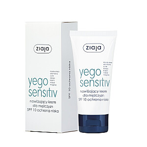 ZIAJA Yego Sensitiv SPF10 увлажняющий крем для мужчин с низкой защитой 50 мл 