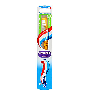 Dantų šepetėlis AQUAFRESH Family Tooth Brush Medium 1 vnt.