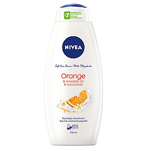 NIVEA Orange & Avocado Oil Care Shower barojoša dušas želeja 750ml