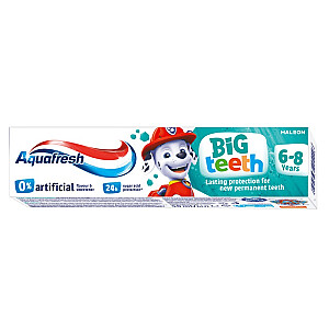 AQUAFRESH dantų pasta Big Teeth 6-8 metų PAW Patrol 50ml