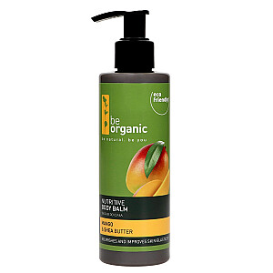 BE ORGANIC Nutritive Body Balm питательный бальзам для тела с манго и маслом ши 200мл
