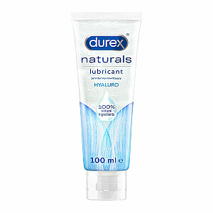 DUREX Naturals Lubricant Hyaluro drėkinamasis gelis intymiai higienai 100ml