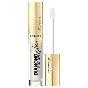 EVELINE Diamond Glow Lip Luminizer блеск для губ с гиалуроновой кислотой 07 4мл