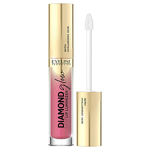 EVELINE Diamond Glow Lip Luminizer блеск для губ с гиалуроновой кислотой 09 4мл