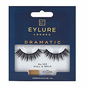 EYLURE False Lashes накладные ресницы с клеем Dramatic 126