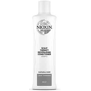 NIOXIN System 1 Scalp Therapy Revitalizing Conditioner kondicionieris pret izkrišanu normāliem, nedaudz plānākiem matiem 300ml
