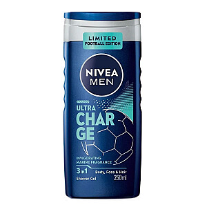 NIVEA Men Ultra Charge dušas želeja 250 ml
