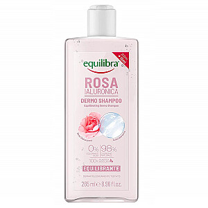 EQUILIBRA Balancing Dermo Shampoo balansējošs šampūns ar rožu ekstraktu un hialuronskābi 265ml