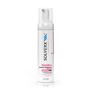 SOLVERX Sensitive Skin очищающая пенка для лица для чувствительной кожи 200мл