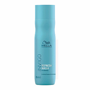 WELLA PROFESSIONALS Invigo Refresh Wash Revitalizing Shampoo atsvaidzinošs matu šampūns ar mentolu 250ml