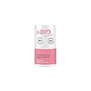 BE BIO Ewa Chodakowska dabīgs rullējamais dezodorants uz dabīgā alauna bāzes ar hialuronskābi un viršu ekstraktu 50ml