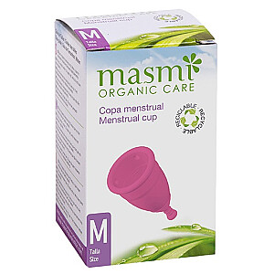 Menstruacinė taurelė MASMI Organic Care Menstrual Cup M