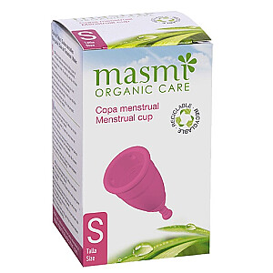 MASMI Organic Care Menstrual Cup menstruacinė taurelė S