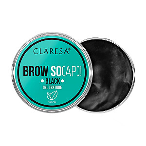 CLARESA Brow Soap Uzacu veidošanas ziepes Black 30 ml