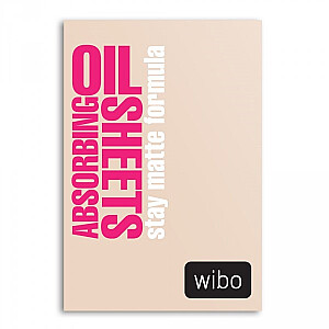 WIBO Absorbing Oil Sheets matējošais rullīšu papīrs 40 gab.