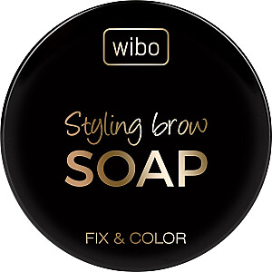 WIBO Styling Brow Soap Fix &amp; Color krāsojošas ziepes uzacu veidošanai 4,5 ml