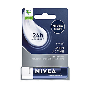 NIVEA Men Active Care lūpu krāsa 4,8 g