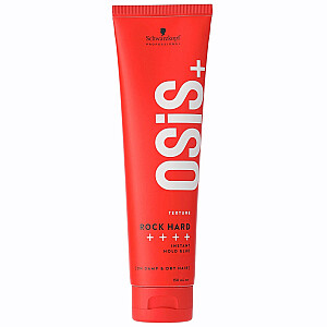 SCHWARZKOPF PROFESSIONAL Osis+ Rock Hard stiprūs plaukų klijai 150ml