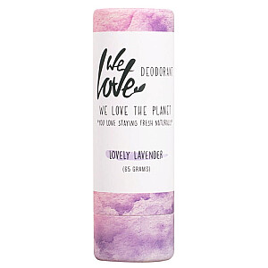 WE LOVE We Love The Planet Deodorant dabīgs krēmveida dezodorants Lovely Lavender 65g