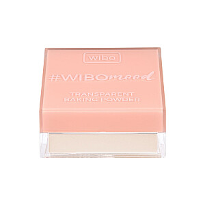 WIBO Wibomood Transparent Baking Powder прозрачная рассыпчатая пудра, маскирующая недостатки кожи, 14 г