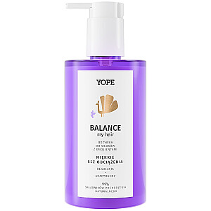 YOPE Balance My Hair matu kondicionieris ar mīkstinošiem līdzekļiem nenoslogo matus 300ml