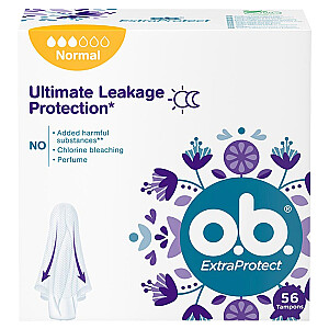 Tamponi OB ExtraProtect Normal 56 gab.