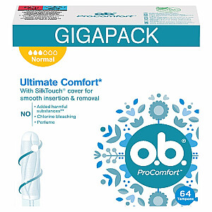 Tamponai OB ProComfort Normal 64 vnt.