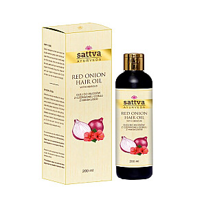 SATTVA Hair Oil Matu eļļa “Sarkanais sīpols” 200ml
