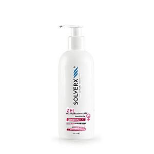 SOLVERX Sensitive Skin gēls sejas un acu mazgāšanai un kosmētikas noņemšanai 200ml