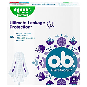 Tamponai OB ExtraProtect Super+ Comfort 36 vnt.