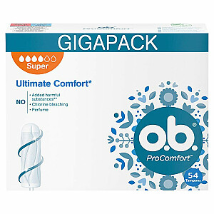 Tamponi OB ProComfort Super 54 gab.