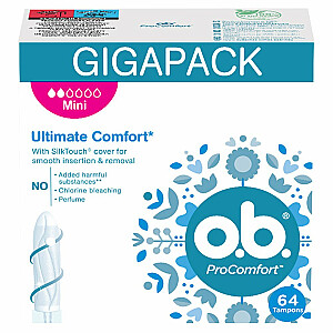 Tamponai OB ProComfort Mini 64 vnt.