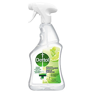 DETTOL Antibakteriāls aerosols virsmām Laima un piparmētras 500ml