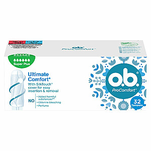 Tamponai OB ProComfort Super Plus 32 vnt.