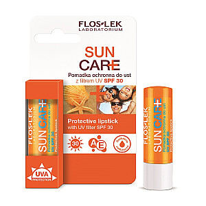 Aizsargājoša lūpu krāsa FLOSLEK Sun Care ar SPF30 filtru