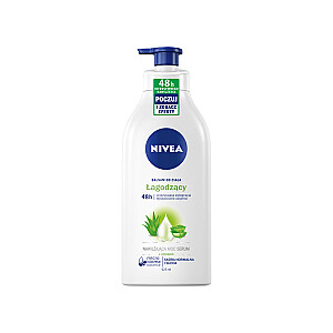 Успокаивающий лосьон для тела NIVEA Moisturizing Power Serum с помпой, 625 мл