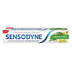 SENSODYNE Herbal Multicare Zobu pasta augu izcelsmes zobu pasta 75 ml