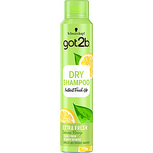 GOT2B Fresh It Up Dry Shampoo Šampūns sausiem matiem Extra Fresh 200ml