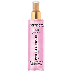 PERFECTA Pheromones Active parfimēts ķermeņa sprejs Pink Passion 200ml