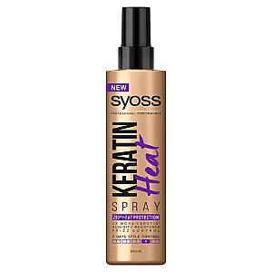 SYOSS Keratin Heat Spray karstuma aizsargājoša matu laka 200ml