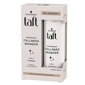 TAFT Fullness Wonder 2in1 matu pūderis, piešķirot apjomu un svaigumu, 10g