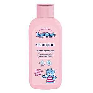 BAMBINO Bērnu šampūns ar B3 vitamīnu ķermenim, matiem un galvas ādai 400ml