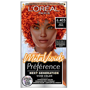 Краска для волос L&#39;OREAL Preference Metavivids 6.403 Мета Коралл