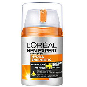 L&#39;OREAL Men Expert Hydra Energetic drėkinamasis kremas nuo nuovargio požymių SPF15 50ml